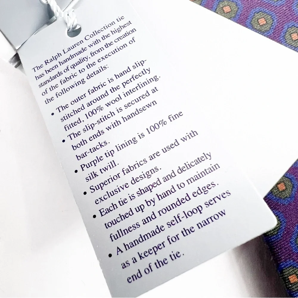 RALPH LAUREN PURPLE LABEL Purple tie